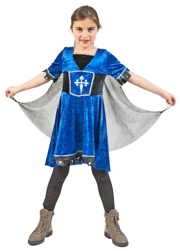 Ritterin Tzara Kostüm für Mädchen