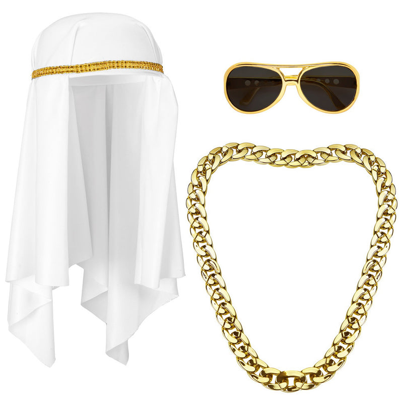 Kostüm-Set "Arabischer Scheich" - 3-tlg. 68545 | Emir Sultan Orient Verkleidung