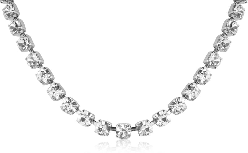Strass Schmuckset Marlene - Kette und Ohrringe mit Premium Kristallen