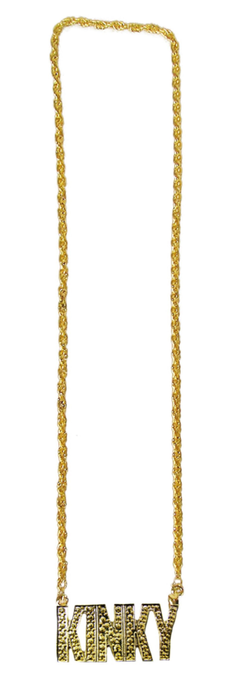 Goldene Disco Halskette KINKY