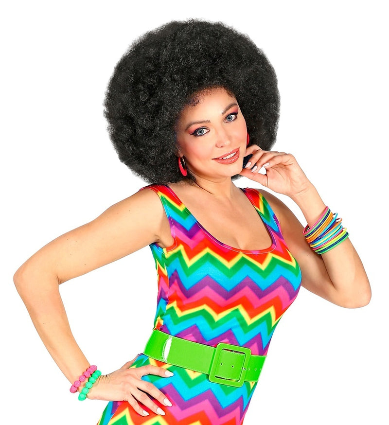 Neon Lack Gürtel für Damen 124,0 x 5,5 cm | Grün 17397