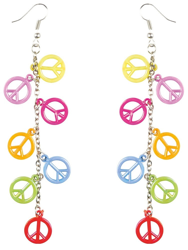 Hippie Peace Ohrringe