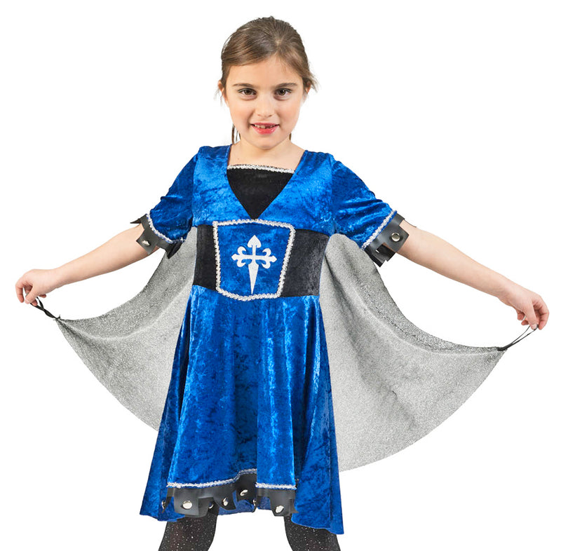 Ritterin Tzara Kostüm für Mädchen
