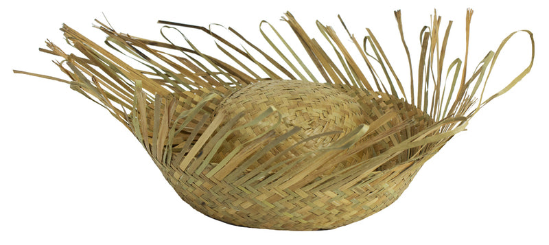 Hawaii Südsee Strohhut "Paradise" | Zubehör Party Kostüm Farbwahl