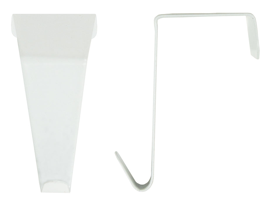 Riffelmacher Fenster- und Türhaken 2 Stück 14396 | Weiß