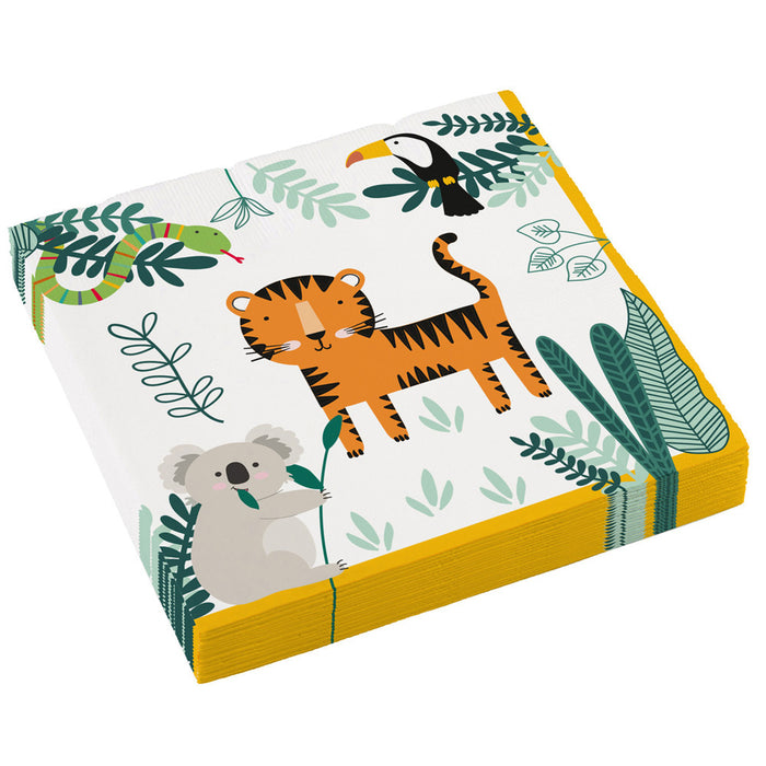 Amscan "Get Wild" Safari Tiere - Kinder Geburtstag Partydekoration Partygeschirr