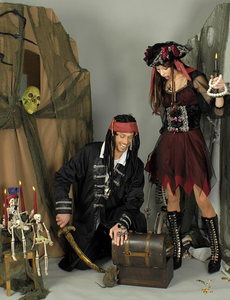 Piratin Abigail Kostüm - Tolles Piraten Kleid mit Hut