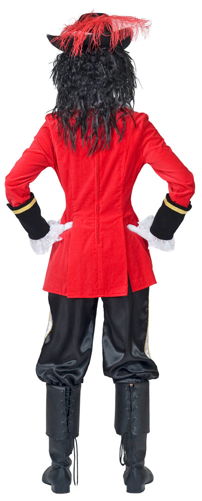 Musketier Julee Kostüm für Damen - Rot