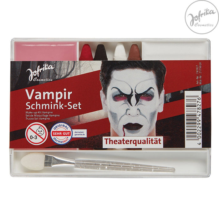 Jofrika Halloween Schmink-Set "Vampir" 747827 | Theater Qualität