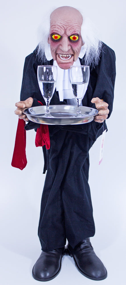 Horror Butler Animiert 90 cm | Halloween Dekoration