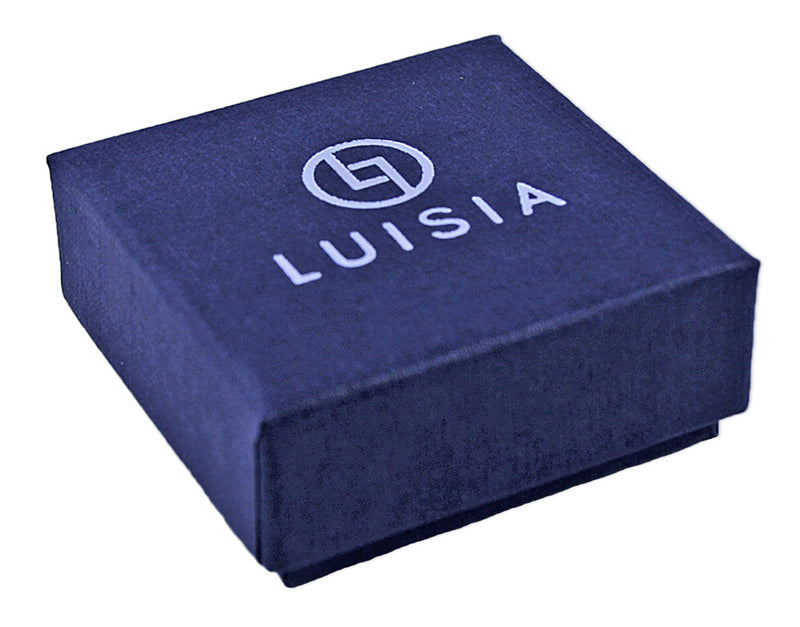 LUISIA Ohrringe "Vivana" mit Kristallen von Swarovski® | Siam - Dunkelrot