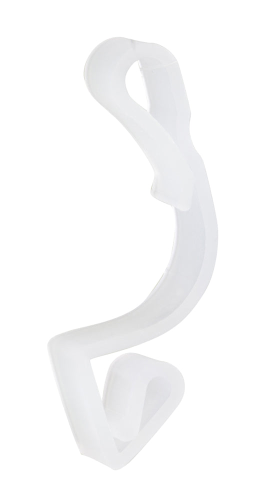Riffelmacher Dachrinnenhaken für Lichterketten 5 cm 10 Stück | Weiß