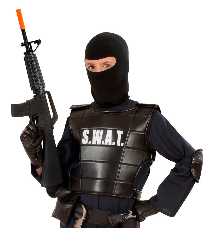 Spielzeug Maschinengewehr M16 - 68 cm Schwarz | Zubehör Kostüm Soldat