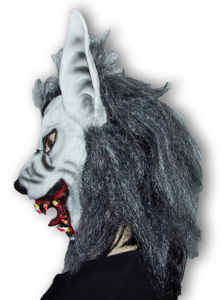Maske Grauer Werwolf