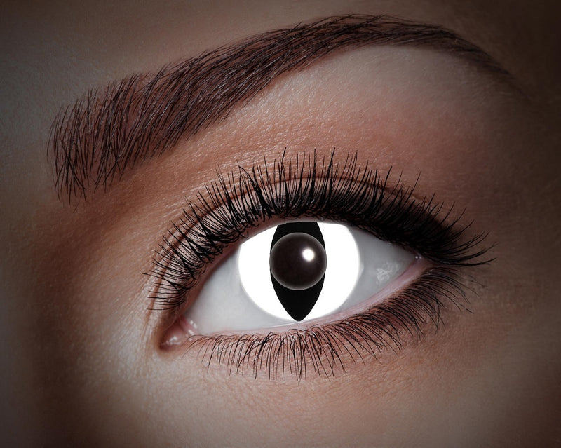 Eyecatcher UV Kontaktlinsen - Flash Black Cat U77 |  Farbige 1-Monatslinsen