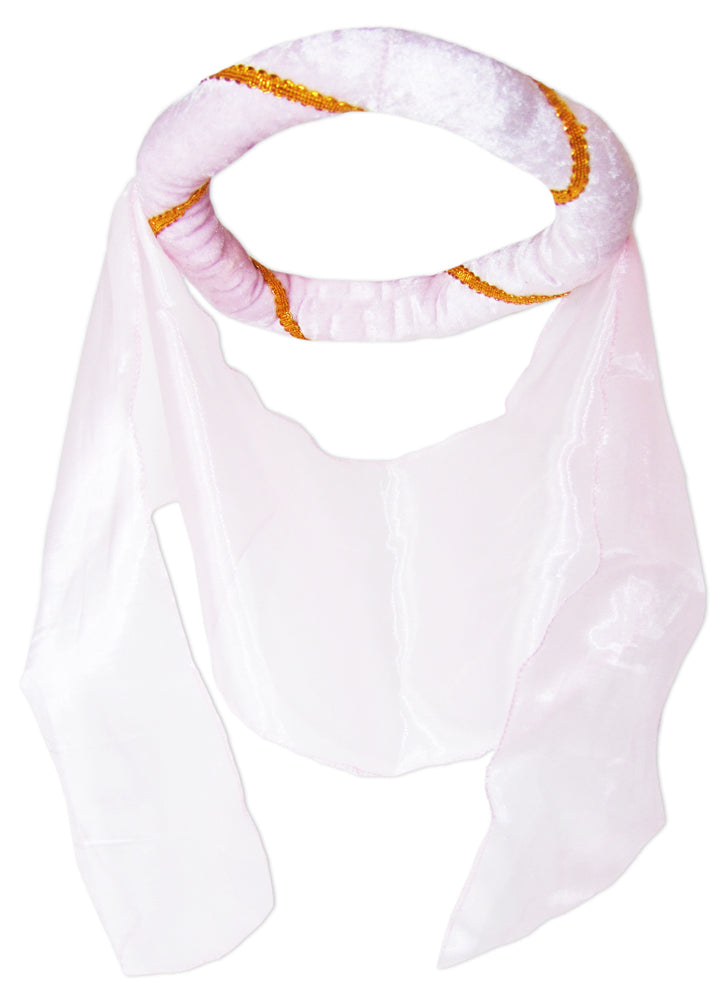 Mittelalter Haarband "Helena" für Mädchen | Rosa Gold