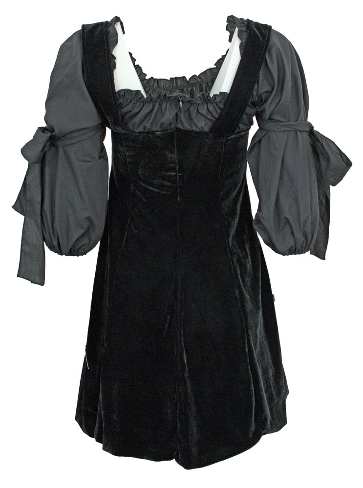 Piratin Sophia Kostüm für Damen - Kleid und Minihut