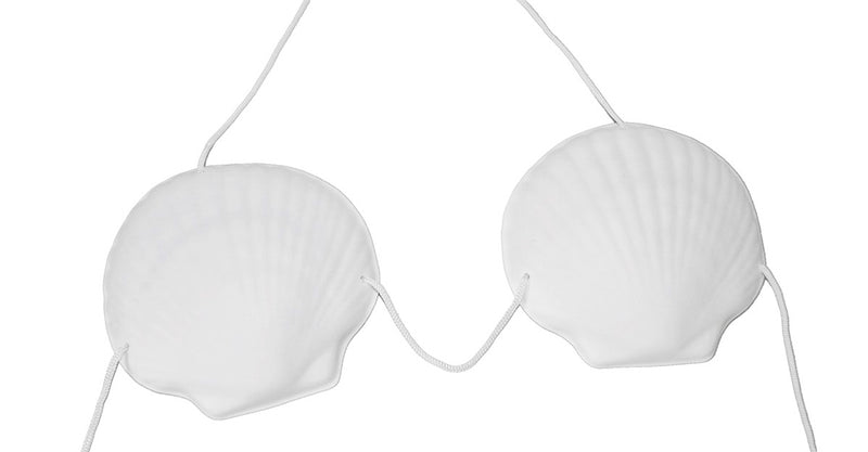 Hawaii Muschel BH - Weiß