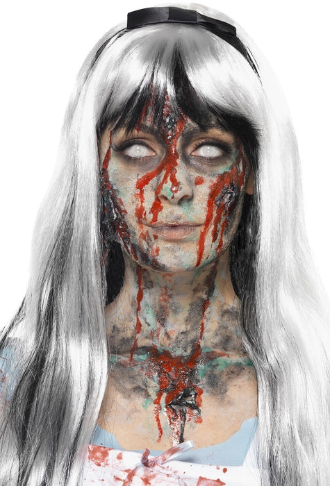 Flüssiglatex Set mit Applikator 4 x 29,5 ml - Zombie
