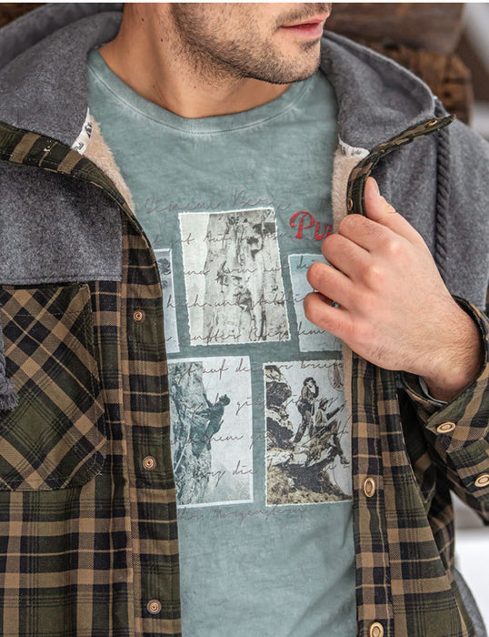 Piz Palü Herren Jacke "Tacherting"  | Olivgrün