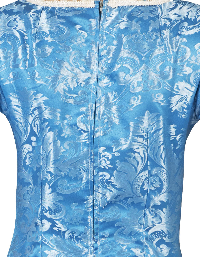 Barock Kostüm "Johanna" für Damen - Hellblau | Kurzes Kleid Rokoko Gräfin