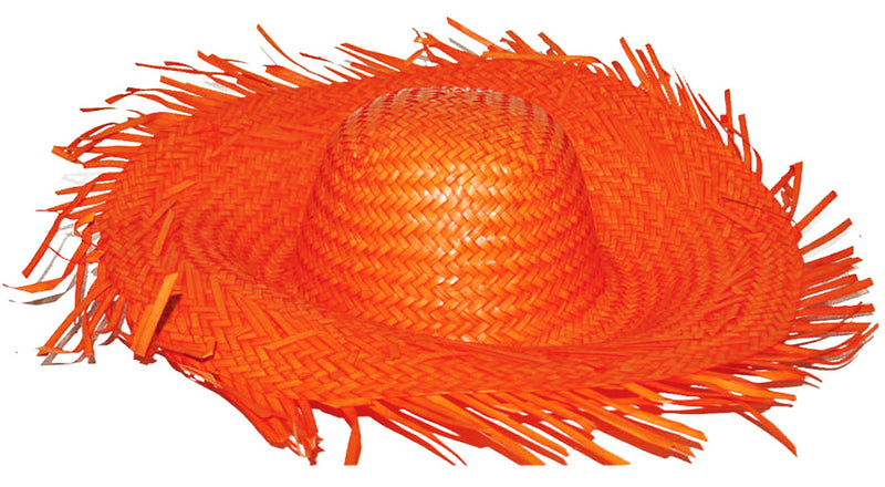 Hawaii Südsee Strohhut "Paradise" | Zubehör Party Kostüm Farbwahl