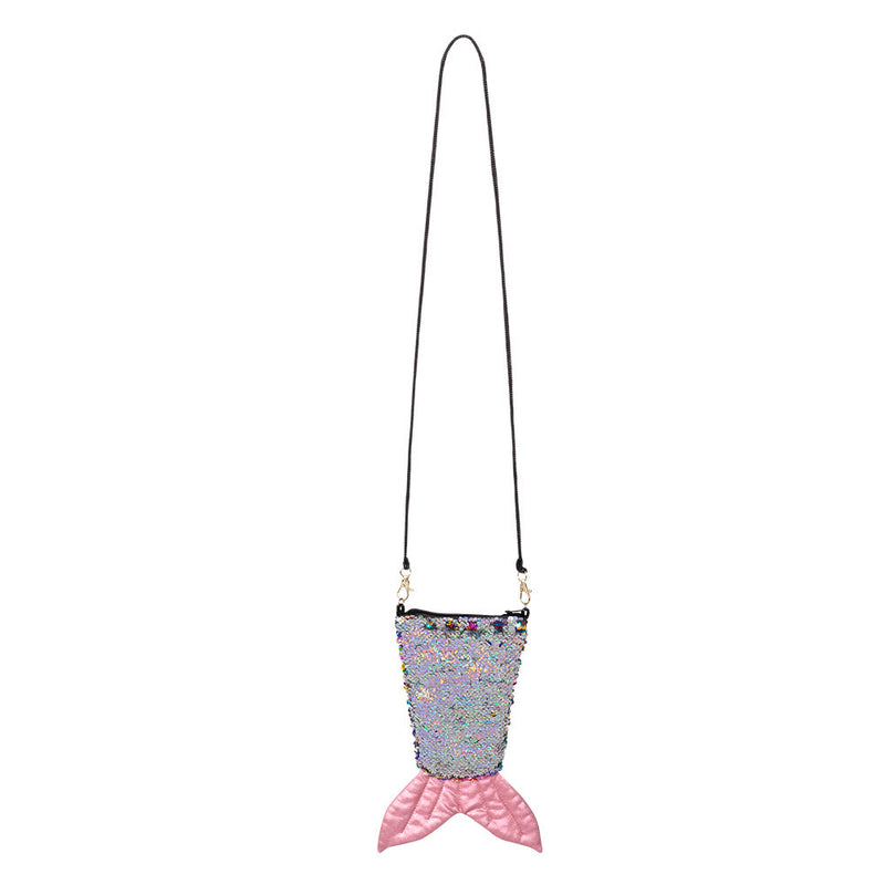 Regenbogen Pailletten Handtasche "Meerjungfrau"| Bunte Schwanzflosse