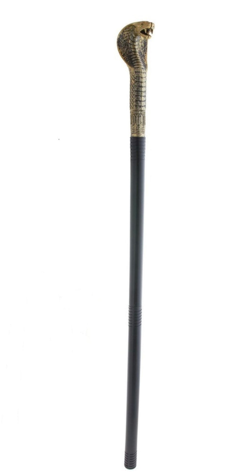 Gehstock aus Kunststoff | Schlangenkopf Pharonenstab - 82 cm