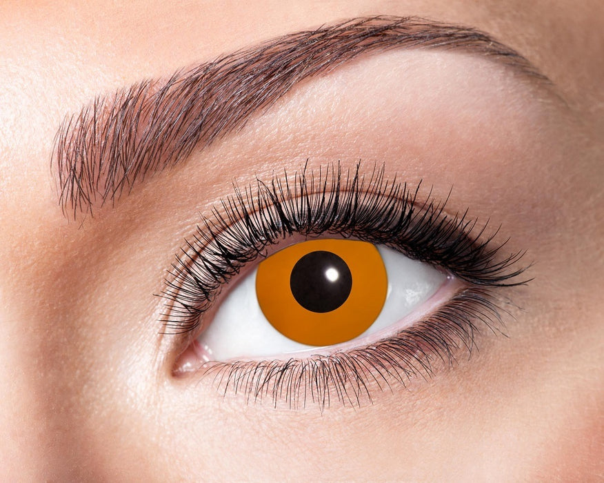 Eyecatcher UV Kontaktlinsen - Flash Orange U76 |  Farbige 1-Monatslinsen