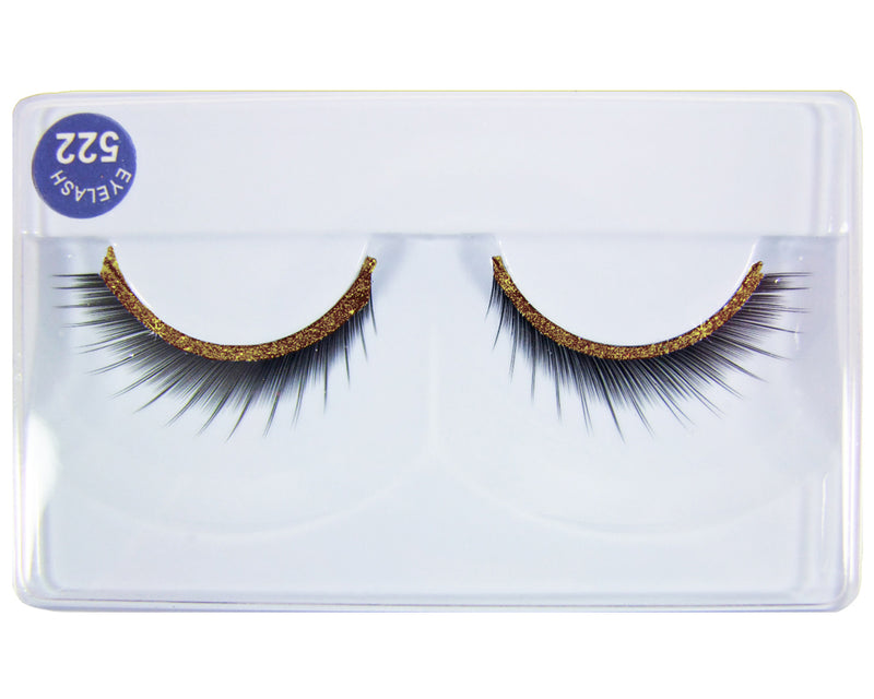 Künstliche Wimpern Glitter Stripes