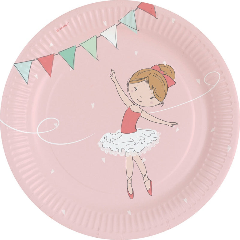 Amscan "Little Dancer" Partydekoration Kinder Geburtstag Einweggeschirr Ballerina