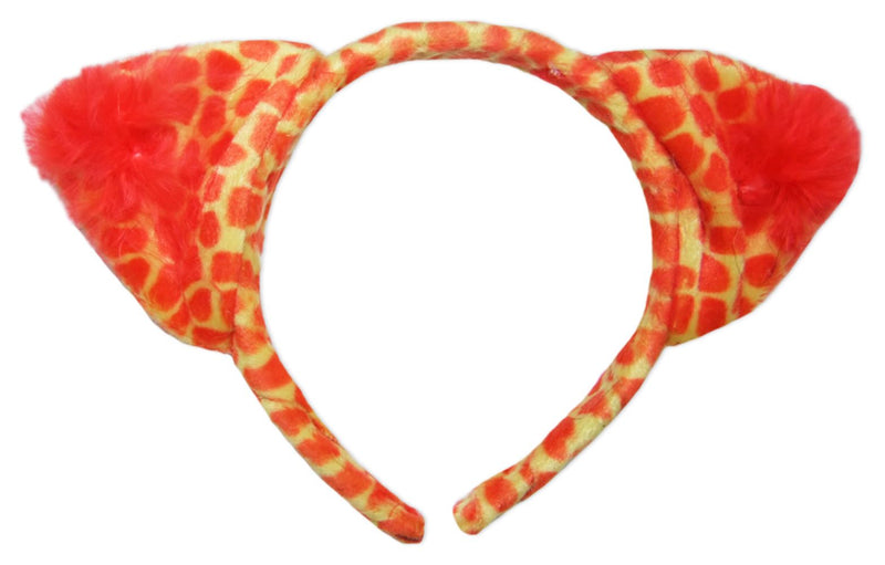 Wild Katzen Kostüm Set 3 tlg. - Orange / Gelb