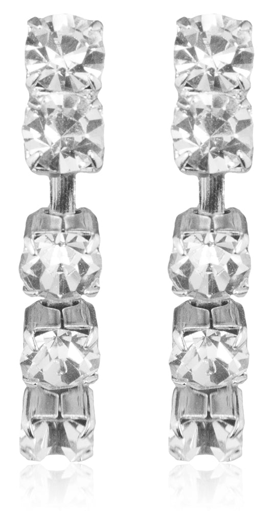 Strass Schmuckset Marlene - Kette und Ohrringe mit Premium Kristallen