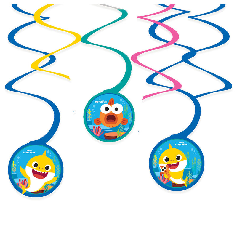 Amscan "Baby Shark" - Hai Kinder Geburtstag Partydekoration Partygeschirr