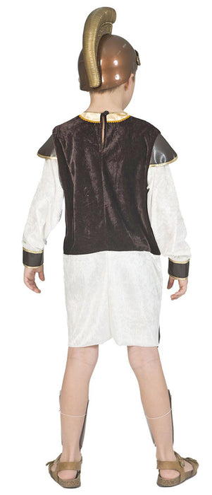 Römer Gladiator Kinderkostüm - Braun Gold | Tunika für Jungen