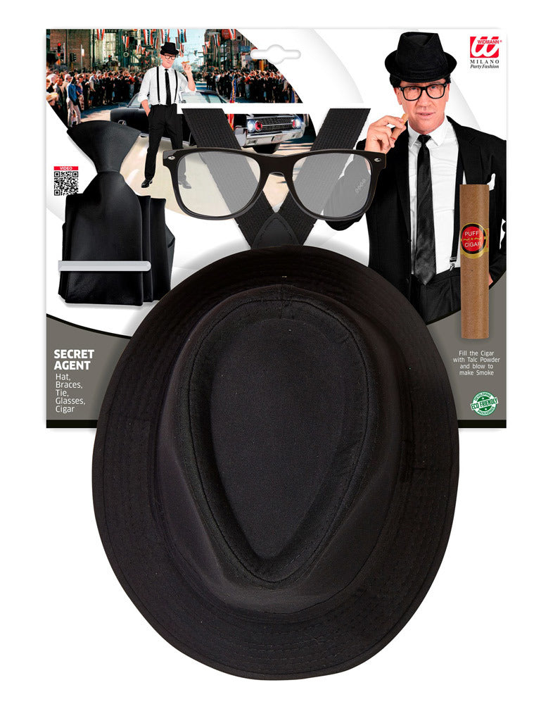 Kostüm-Set "König des Blues" - 5-tlg. | Gangster Verkleidung