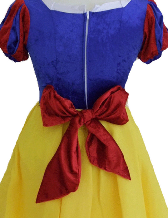 Schneewittchen Kostüm für Damen - Kurz | Märchen Kleid