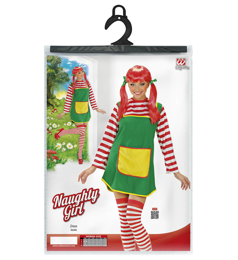 Lustiges Mädchen Kostüm für Damen | Kleid
