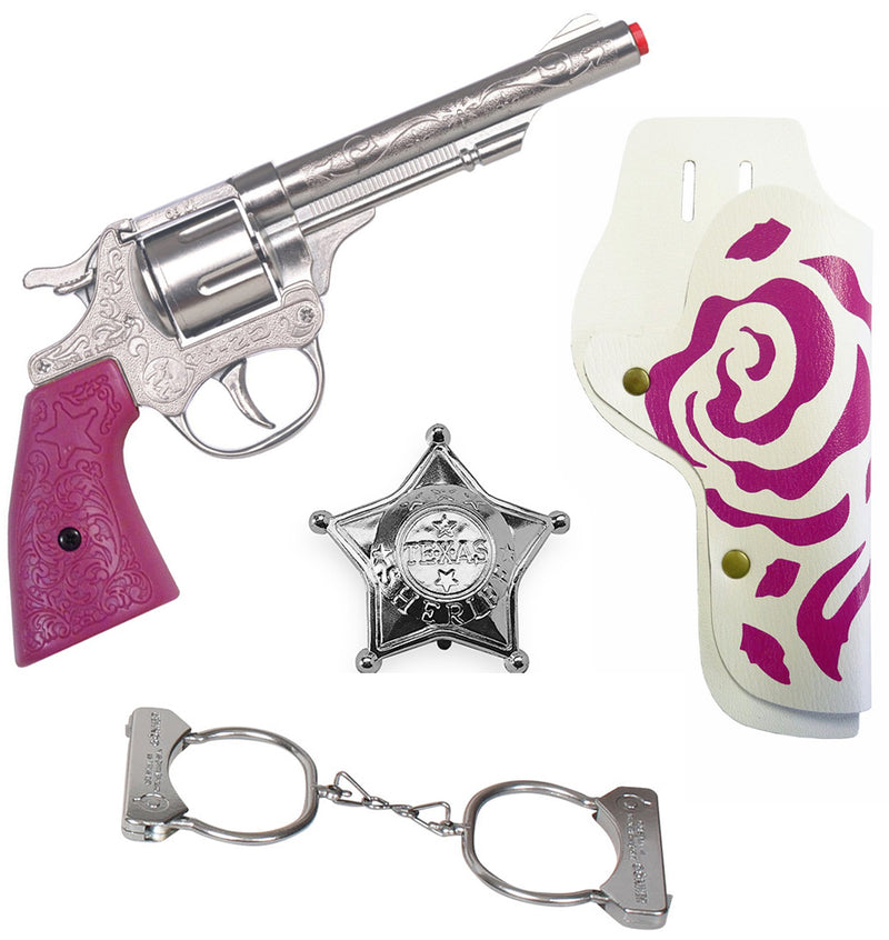 Spielzeug Pistole Gewehr Munitionsringe | Auswahl - zu Kostüm Cowboy Polizist Pirat