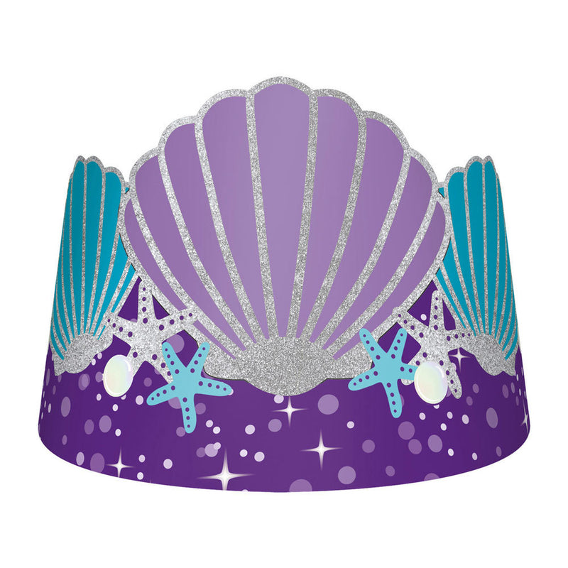 Amscan "Mermaid Wishes" Meerjungfrau Lila Grün | Geburtstag Partydekoration Partygeschirr