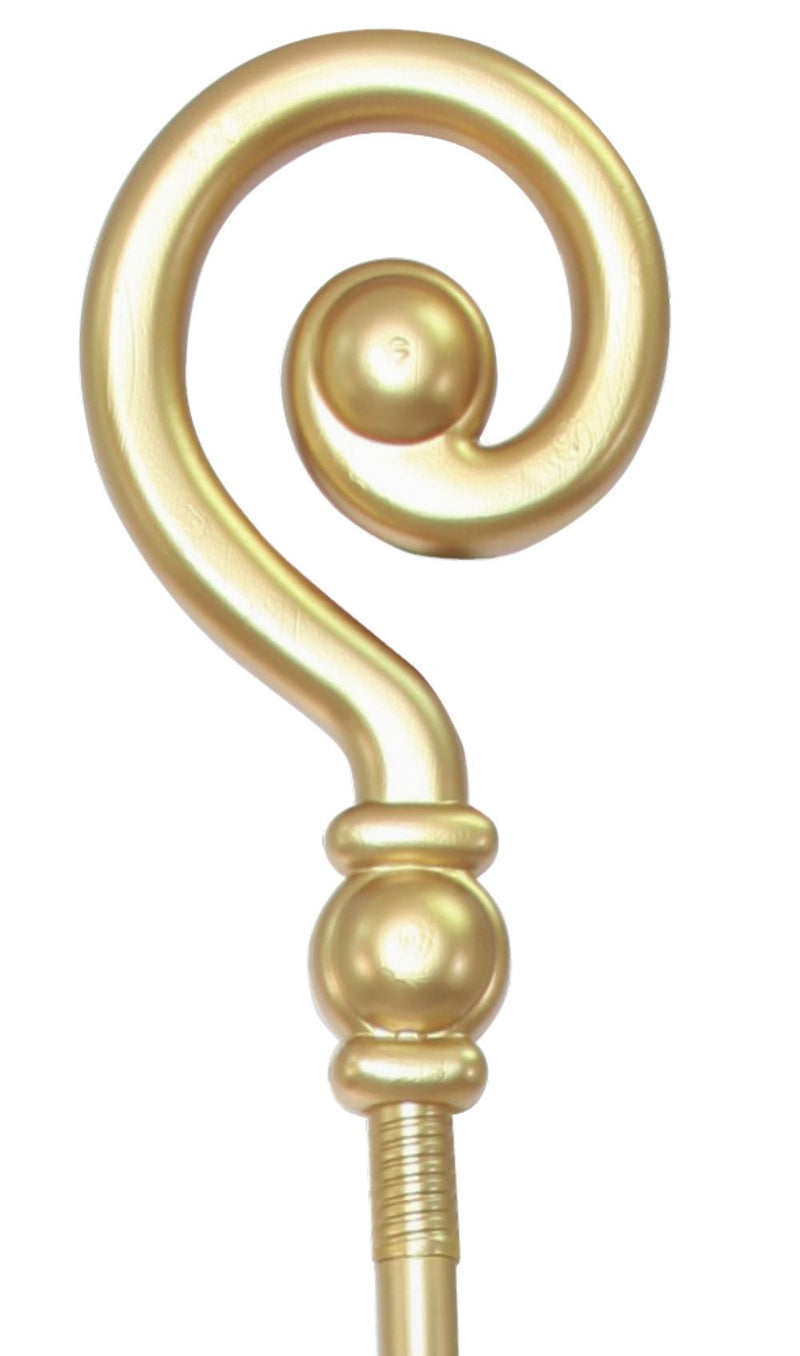 Sankt Nikolausstab Bischofstab 155 cm | Gold