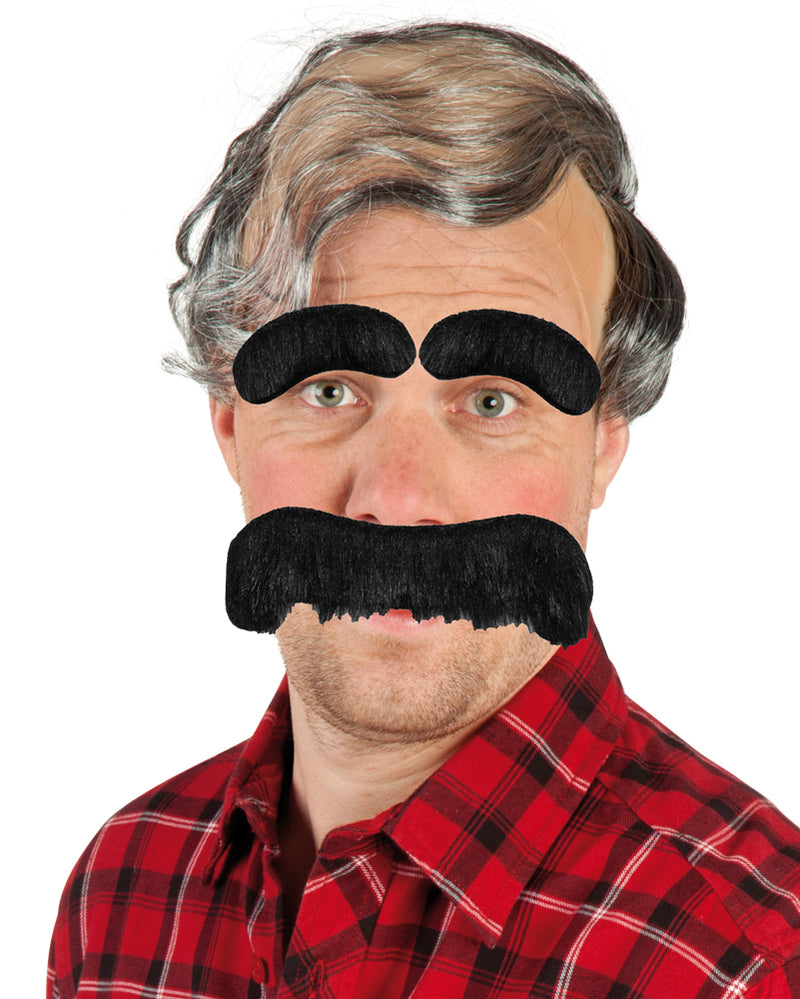 Schnurrbart Selbsklebend zum Kostüm Variante B
