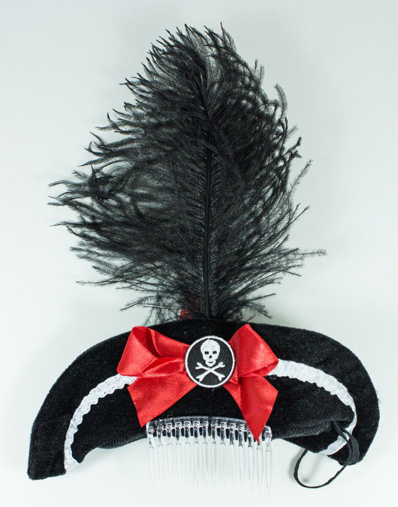 Piratin Sophia Kostüm für Damen - Kleid und Minihut