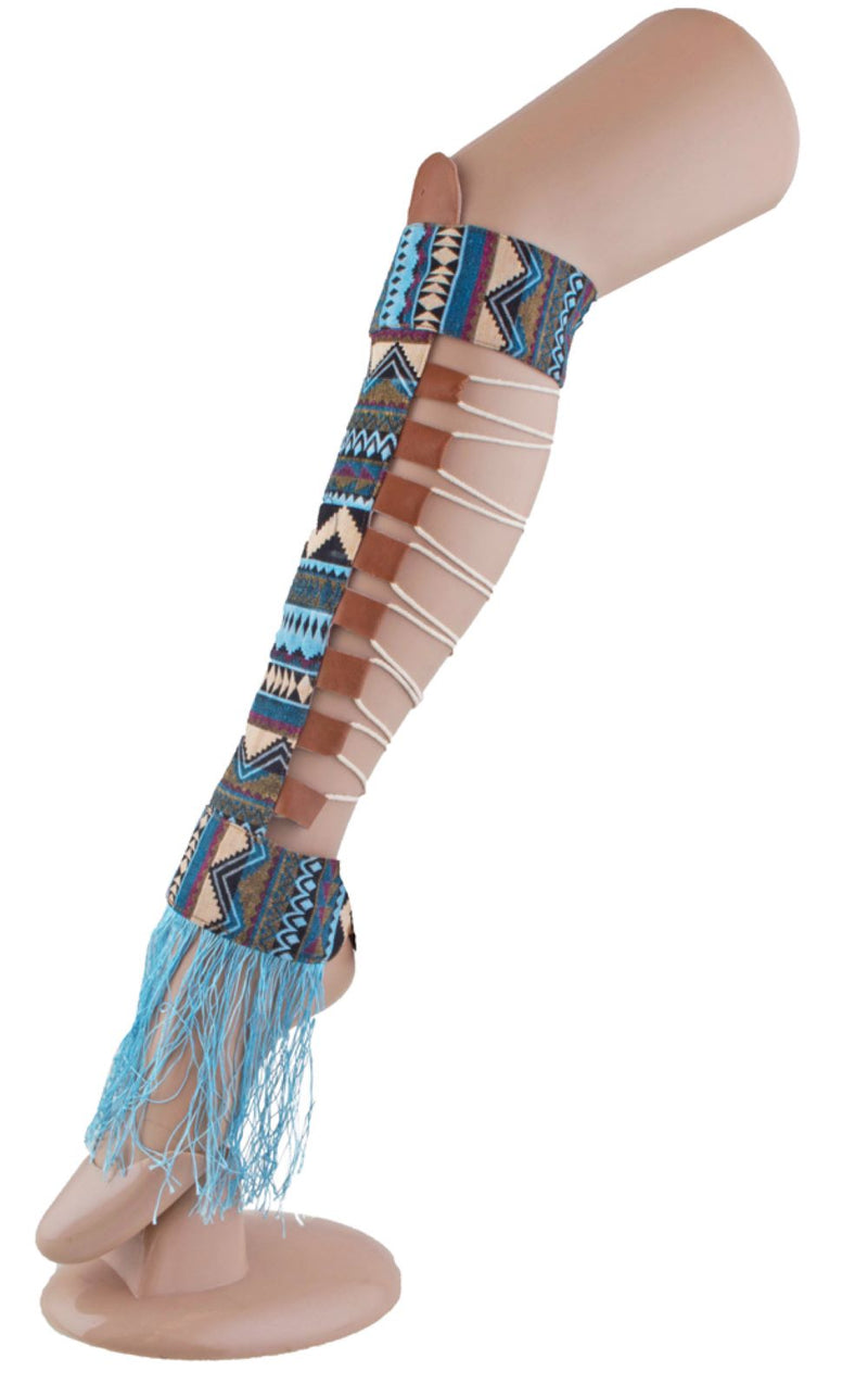 Indianerin "Cherokee" Beinstulpen für Damen