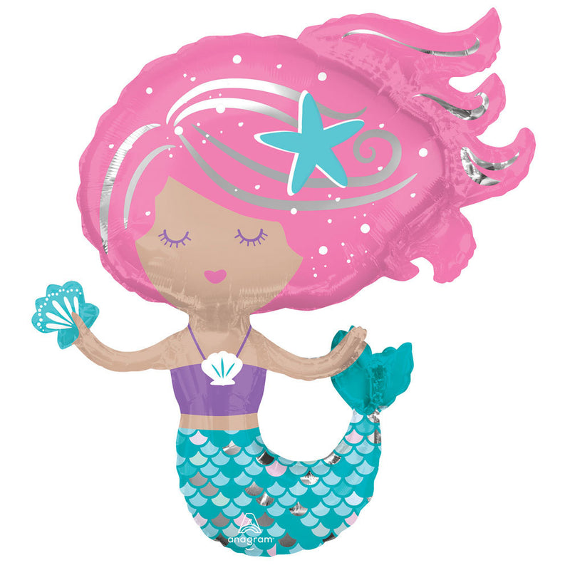 Amscan "Be a Mermaid" Meerjungfrau - Kinder Geburtstag Partydekoration Partygeschirr
