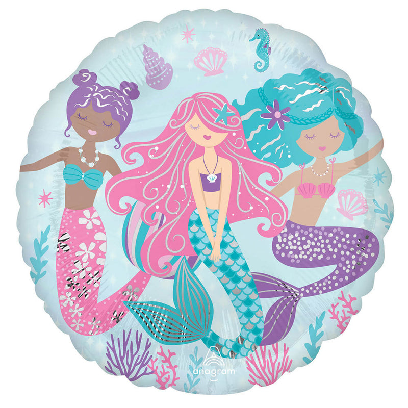 Amscan "Be a Mermaid" Meerjungfrau - Kinder Geburtstag Partydekoration Partygeschirr