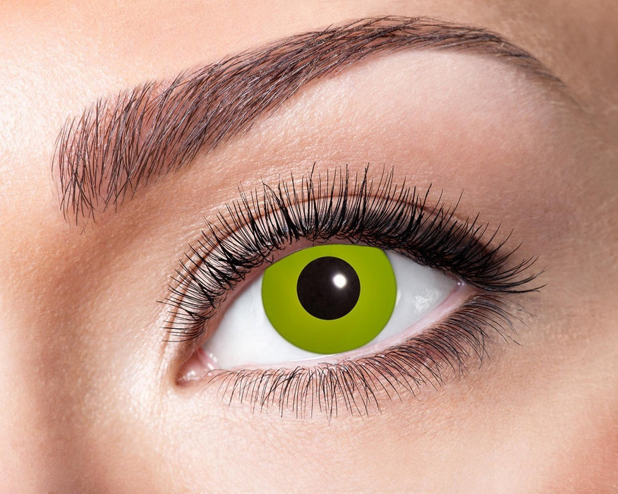 Eyecatcher UV Kontaktlinsen - Flash Yellow U71 |  Farbige 1-Monatslinsen