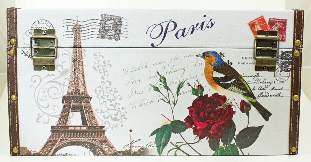 Schmuckkästchen Schatzkiste aus Holz "Paris"