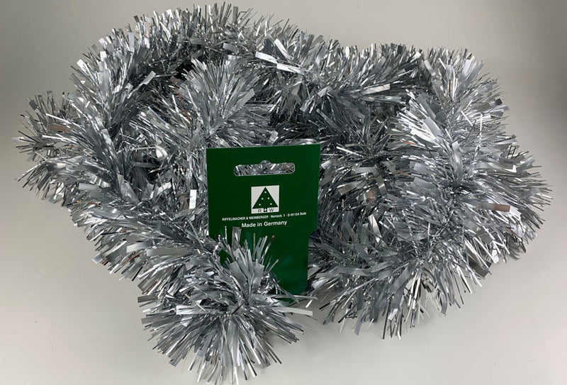 Riffelmacher Weihnachtsgirlande Busch-Mix 2m 37272 - Silber