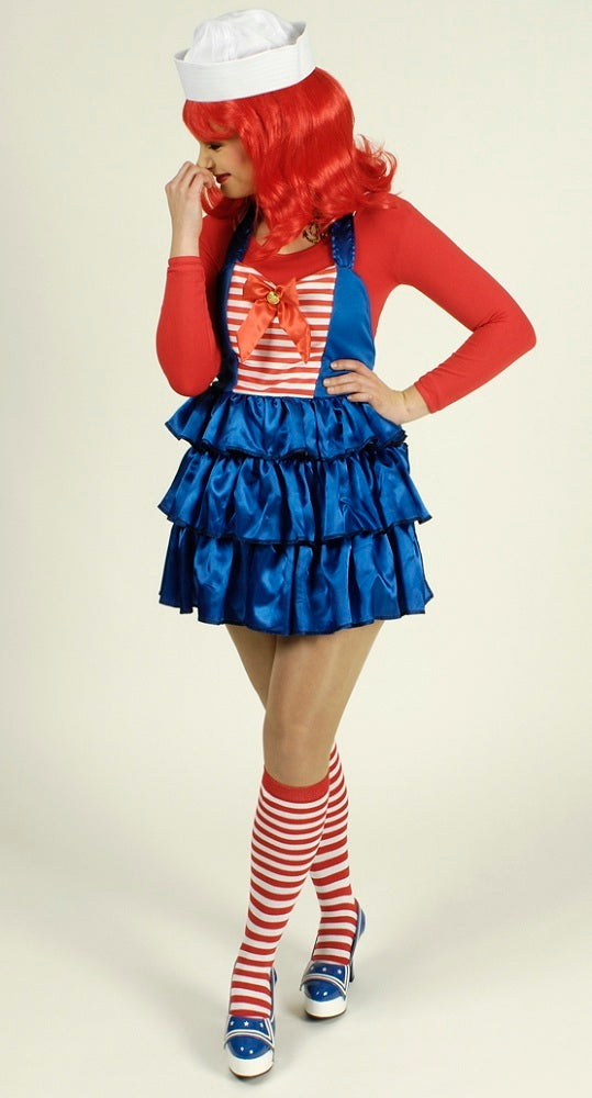Matrosin Kostüm Schürze